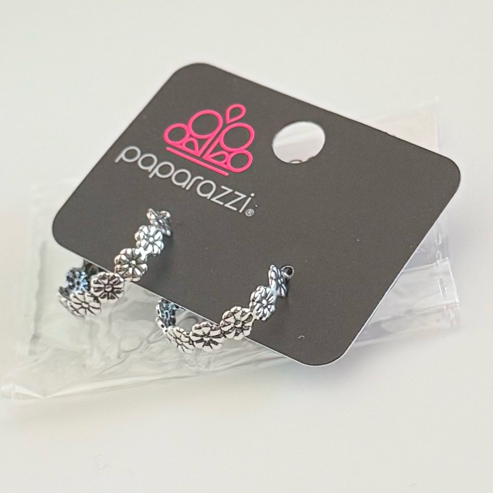 Paparazzi Silver Hoop Earrings